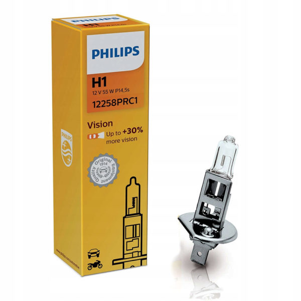 12258PRC1 PHILIPS Лампа Н1 12 V 55+30% Филипс