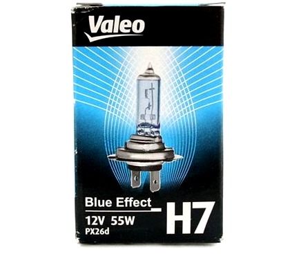Лампа Н7 12 V 55 Valeo Blue Effect дневной свет