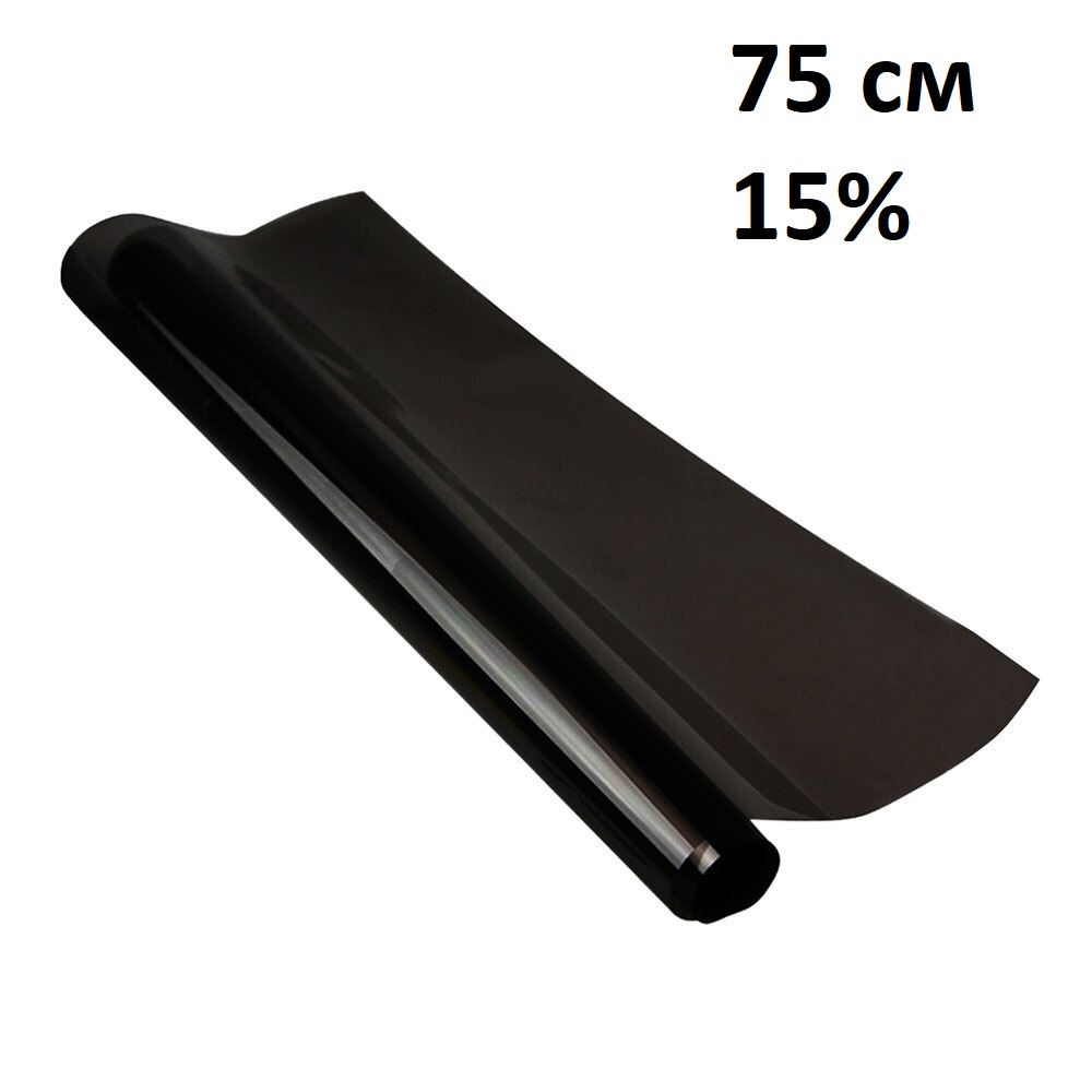 Пленка тонировочная 75 см Medium Black 15%