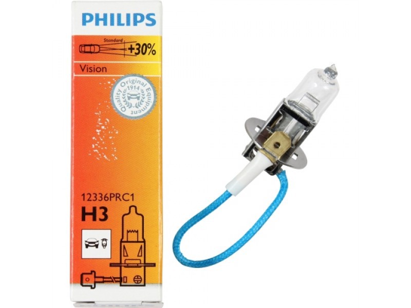 12336PRC1 PHILIPS Лампа Н3 12V 55+30% Филипс